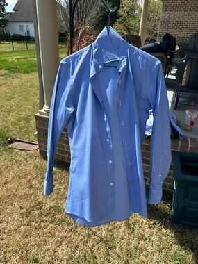 Bonobos Light Blue Button-Down Dress Shirt - Long Sleeve